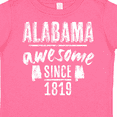 thumbnail image 4 of Inktastic Alabama Awesome Since 1819 Boys or Girls Toddler T-Shirt, 4 of 5