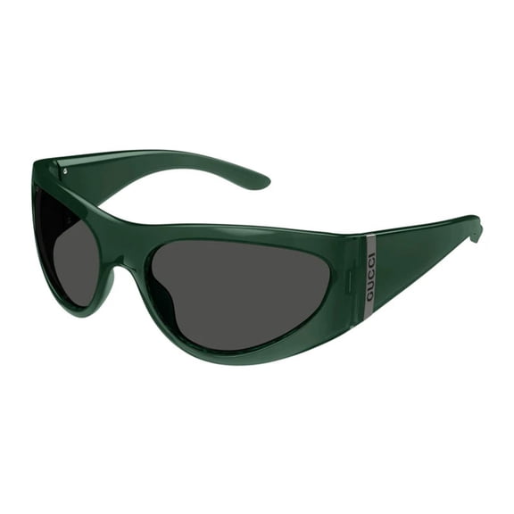 Gucci GG1575S 003 63mm Square Sunglasses Men's Shiny Green