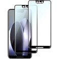 thumbnail image 1 of ccwonima For Google Pixel 3 XL Screen Protector Tempered Glass, [2PACK] High Clear Full Coverage Tempered Glass Film Pixel 3XL, 1 of 1