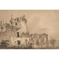 thumbnail image 3 of Isaac Weld 18x13 Black Modern Framed Museum Art Print Titled - Ruins (1818), 3 of 5