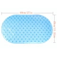 thumbnail image 3 of Bathroom Anti Slip Pad Small Round Dot Transparent Foot Pad PVC Plastic Shower Pad Easy To Handle Suction Cup Oval Floor Pad, 3 of 5