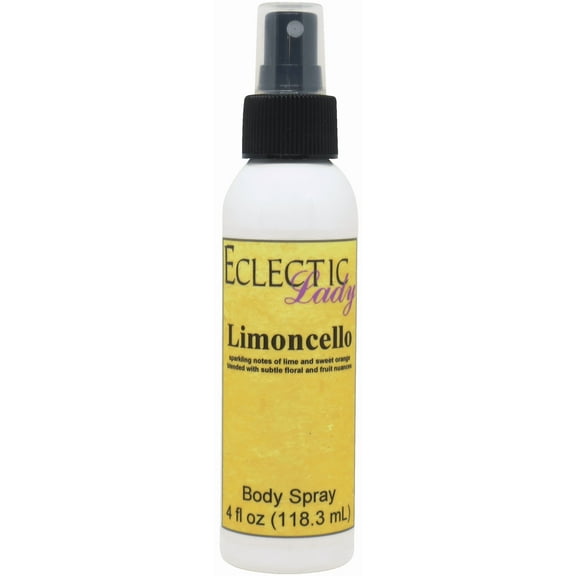 Limoncello Body Spray, Eclectic Lady, Hydrating Mist, Unisex, 16 oz