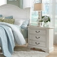 thumbnail image 4 of Bayside White 3 Drawer Night Stand, 4 of 8