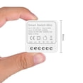 thumbnail image 2 of Interruptor Inteligente Tuya Smart WiFi Interruptor de luz Temporizador de 2 vías 16A Módulo de interruptor de control remoto por voz, 2 of 6