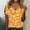 Yellow, variant on ATENAR T Shirts for Women Lightweight Loose Womens Shirts Summer Tee Khaki XL