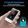 thumbnail image 2 of Reproductor MP3 Phinistec F6 64GB Bluetooth 5.3 2.4" Touch, 2 of 7