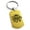 Gold, variant on Stainless Steel Kraken Octopus Pirate Skull Engraved Dog Tag Keychain Keyring