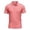 Hot Pink, variant on Adult Men Polo T Shirts Short Sleeve Button Tees Shirt Lightweight Red T Shirts for Man