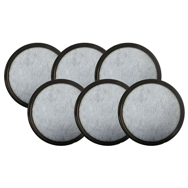 6 Pack Charcoal Water Filter Discs,Fits Mr. Coffee WFF, 113035001000