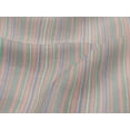 thumbnail image 3 of oneOone Tissu en Jersey de Viscose Imprimé à Rayures Multicolores BTY 60 Pouces de Large, 3 of 4