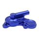 thumbnail image 4 of Tapa de la bomba de agua,Pieza de repuesto compatible con tapa de bomba de agua,Protector de carcasa de refrigerante profesional,Cubierta de bomba de agua de aleación de aluminio de 4,84 Azul, 4 of 9