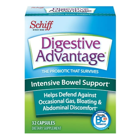 Digestive Advantage Intensive Bowel Support, 32 Capsules - Walmart.com