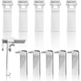 thumbnail image 1 of 8pcs Roller Blind Fixing Brackets Double Roller Blind Clamp Bracket No Drilling Replacement Accessory Kit Window, 1 of 5
