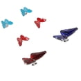 thumbnail image 5 of Dekaim Juego de 6 pinzas para zapatos decorativas, hechas a mano, accesorios bonitos y elegantes para la decoración de zapatos con hebilla para zapatos, Material:, 5 of 5