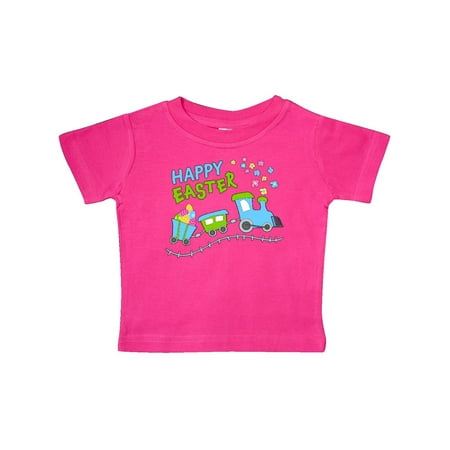 

Inktastic Happy Easter Train Gift Baby Boy or Baby Girl T-Shirt
