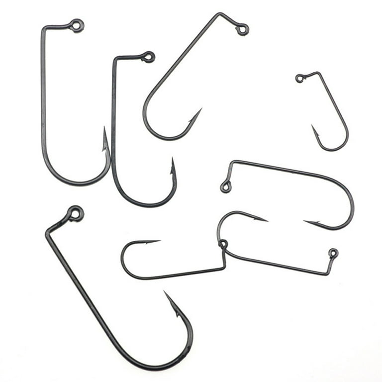Fish Hooks, Fishing Hooks Jig Fish Hook High Carbon Steel Fish Hooks with  Line for Fishing for Outdoors(2#) : : Home & Kitchen