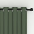 thumbnail image 4 of Lfeey Blackout Curtains for Bedroom, Set of 2 Panels, 52 x 84 inches, Dark Green, 4 of 6