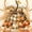 Beige, variant on Erosebridal Pumpkin Bow Twin Comforter Sets 2pcs,Fall Harvest Bedding Set,Ivory,Reversible,1 Comforter and 1 Pillowcase