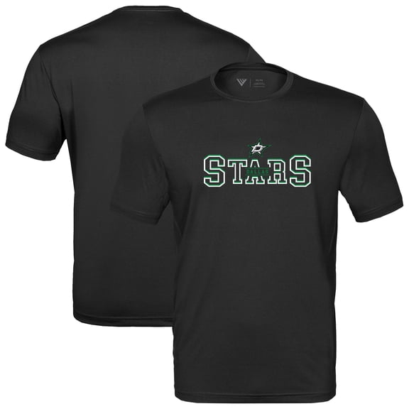 Men's Levelwear Black Dallas Stars Anthem Journey Performance T-Shirt