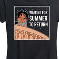 thumbnail image 3 of Disney Princess - Waiting For Summer - Women's Short Sleeve Graphic T-Shirt, 3 of 5