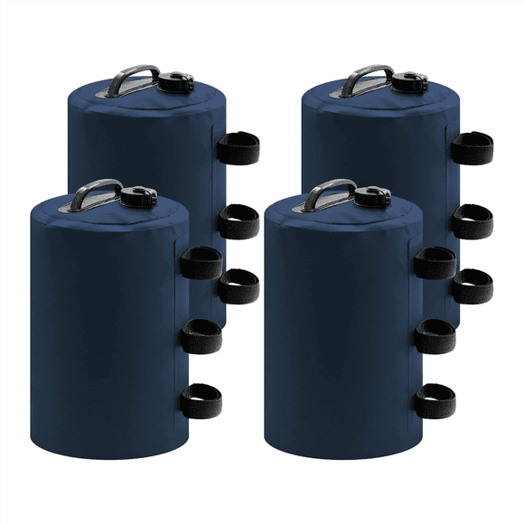 8Pcs Canopy Water Weights,10L Tent Water Weights Heavy Duty Canopy Weights Tents Legging Accessories(Blue)