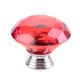 thumbnail image 2 of Perilla de puerta de diamantes de imitación de cristal rojo pulido de 40 mm, manija de tirador de cajón de armario de cocina sidaley JJ17332-02, 2 of 6