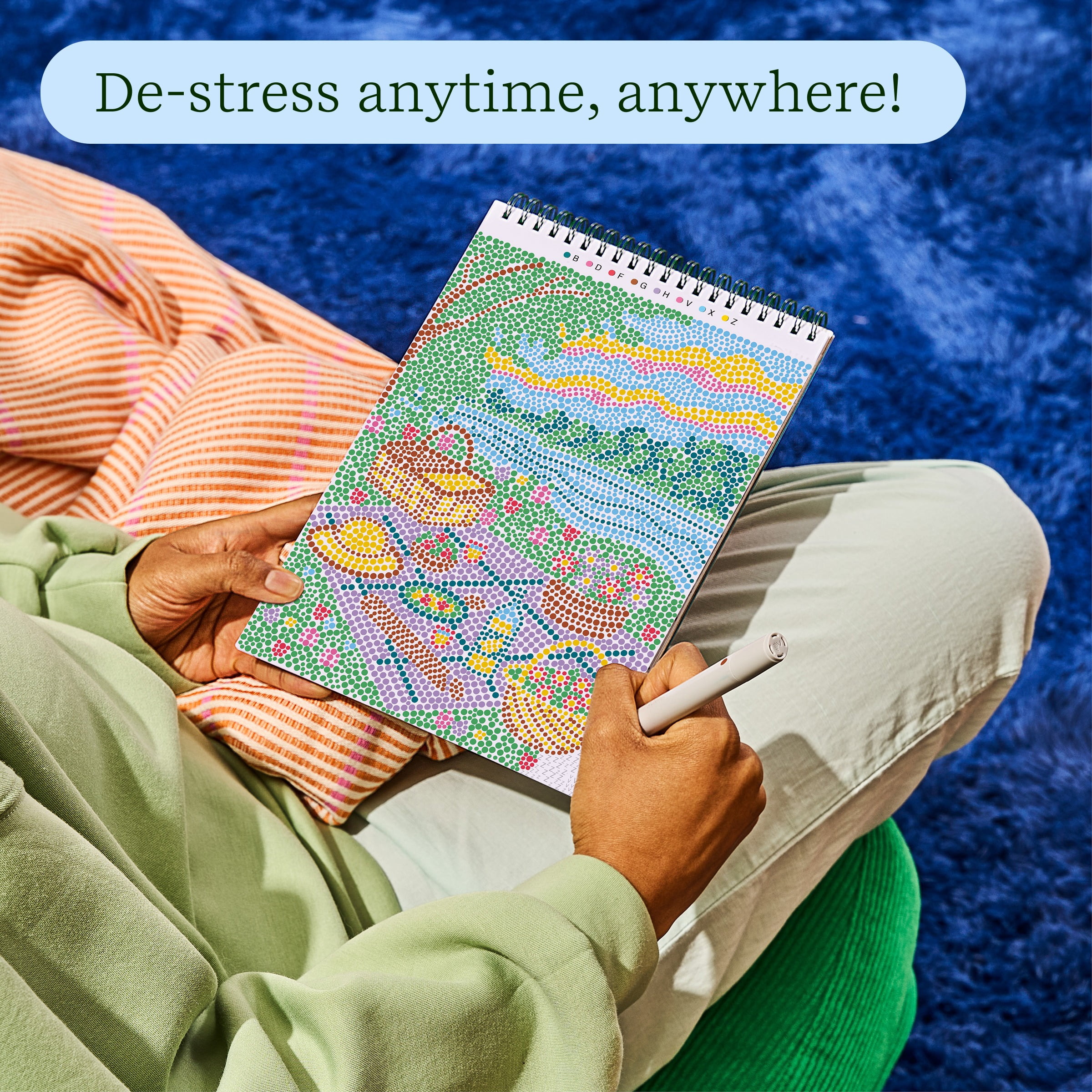 Lifelines FlowArt: Dot-by-Letter, Cozy Cottage