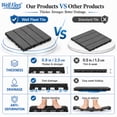 thumbnail image 2 of 44 Pack Plastic Interlocking Deck Tiles, 12"x12" Interlocking Patio Tiles, All-Weather Indoor Outdoor Use, Floor Decking Tiles for Garden Lawn Swimming Pools Porch Poolside Balcony Backyard, 2 of 9