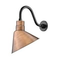 thumbnail image 2 of Millennium Lighting  12" Angle Shade with 15" Gooseneck in Multiple Finishes Satin Black, 2 of 5