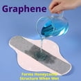 thumbnail image 5 of XIRQI Reusable Graphene Incontinence Pads for Women and Elderly,Washable Leakproof Menstrual Cloth Pads for Heavy Flow,Postpartum Pads for Mobility Support (12 Pack), 5 of 7