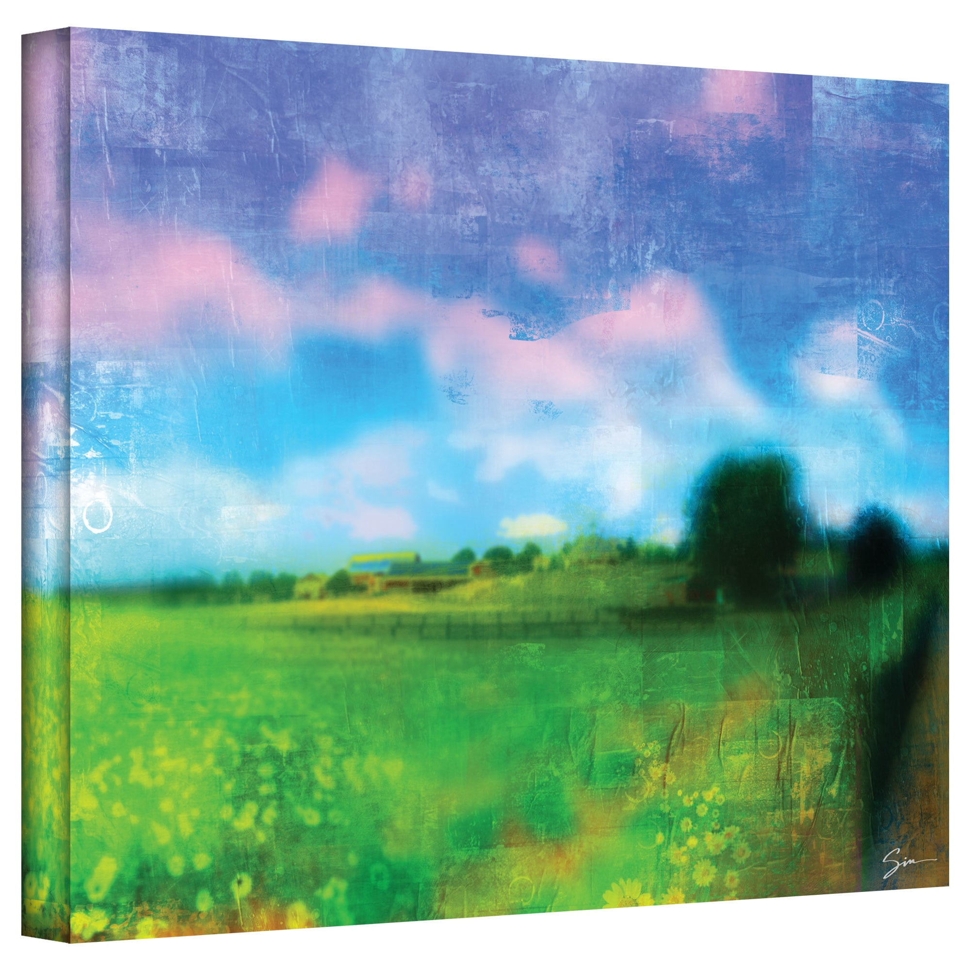 ArtWall Greg Simanson "Homeland" Gallery-wrapped Canvas