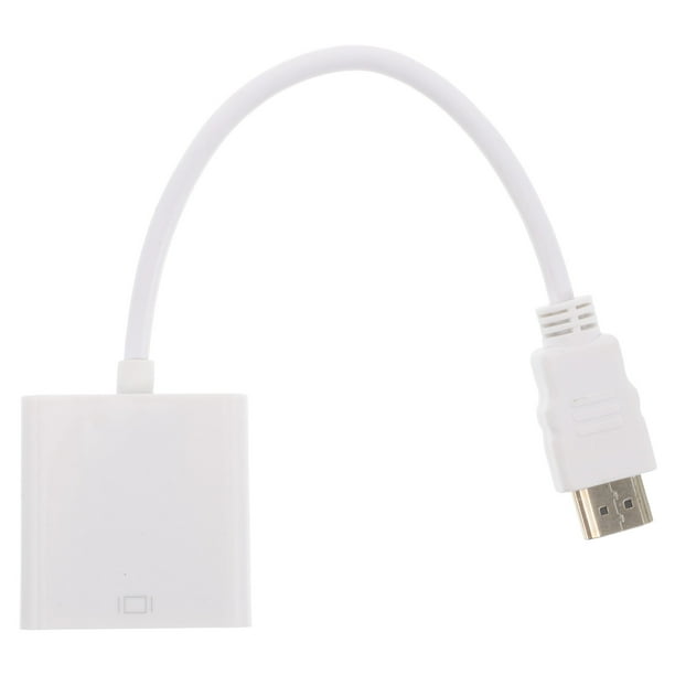 Cable adaptador de alta velocidad de HDTV a VGA para conversión de vídeo, transmisión de señal estable, cable adaptador de vídeo para convertidor de señal de HDTV a VGA para TV