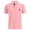 Pink@GC@, variant on CONZONE Mens Polo Shirt Short Sleeve Casual Polo Shirt for Men Graphic Breathable Slim Fit Cozy Summer Golf Shirts