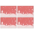 thumbnail image 1 of Merry Christmas Winter Tree Winter Placemats Set Of 4 Heat-resistant Placemats 12 X 18 Inch Seasonal Farmhouse Holiday Rustic Decoration for Kitchen Dining Table,Kitchen Table Mats, 1 of 5