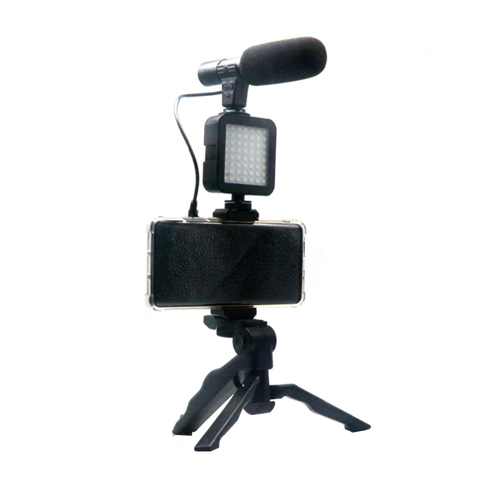 01 Fill Light Set Lightweight Fill Lamp Set Video Conference Lighting Universal Portable Video Microphone Kit for Live Broadcast for Studio for Office for Home 