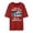 Brick Red, variant on Mens T-Shirt Novelty Graphic Crew Neck Short Sleeve Oversized Loose Fit Tshirts Outdoor Hiking Camping Themed Casual Daily Wear Tee