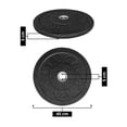 thumbnail image 2 of Set Par Hi Temp Bumper 10 Y 15 Lb Tayga Color Negro, 2 of 3