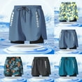 thumbnail image 4 of Poolside Relaxation Men Athletic Shorts Breathable Swimwear Lightweight Design, 4 of 10