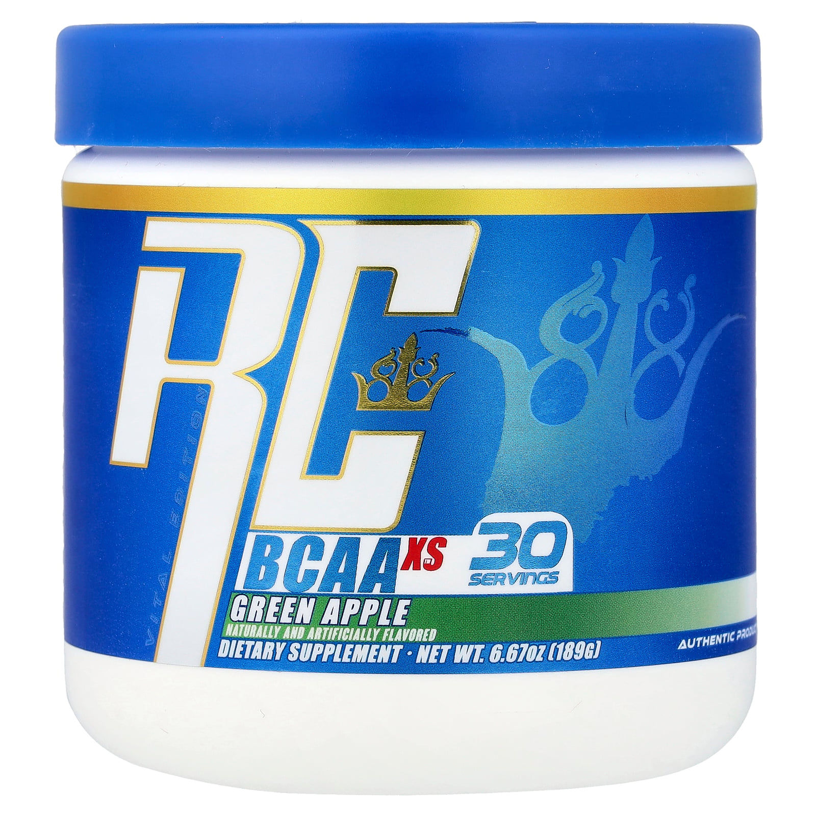 Ronnie Coleman Vital Edition, BCAA XS, Green Apple, 6.67 oz (189 g)