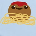 thumbnail image 2 of CafePress - Cute Meatball And Spaghetti Body Suit - Baby Light Bodysuit, Size Newborn - 24 Months, 2 of 4