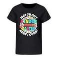 thumbnail image 4 of Boys Shirts Kindergarten Hello School I Come First Day At School Nursery Graduation Graphic Tees, 4 of 4