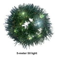 thumbnail image 4 of Langgg LED Wall Christmas Tree Wall Christmas Tree With Lights Decorations Wall Mounted Christmas Twig 5m, 4 of 6