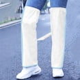 thumbnail image 3 of EnJoCho Kids Rain Leg Guards 𝖶aterproof Reusable Lightweight Outdoor Play Gaiters Elastic Edges Mud Proof Plastic Cover Pants Alternative, 3 of 4