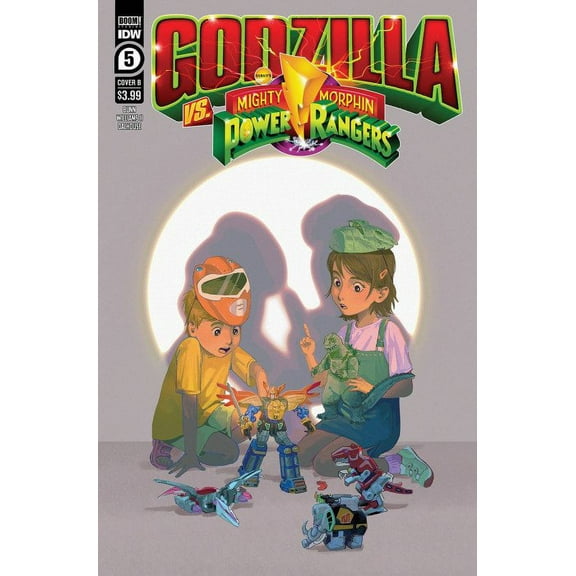 Godzilla Vs. The Mighty Morphin Power Rangers #5B VF ; IDW Comic Book