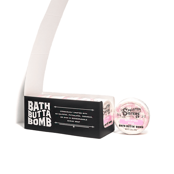 Patchouli Rose Bath Bomb - 6 Pack