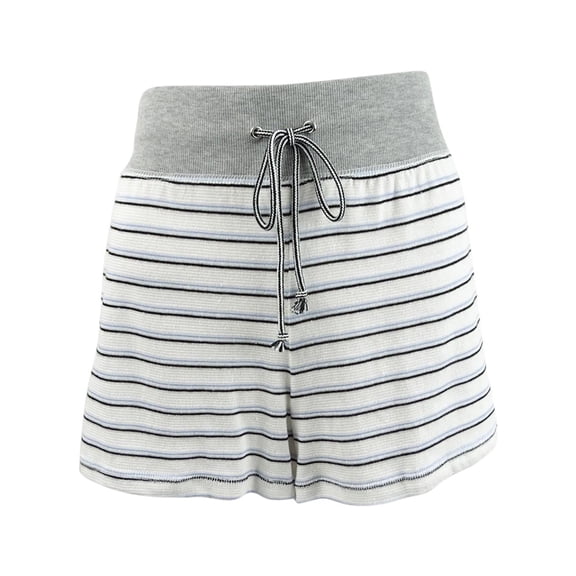 Alfani Women's Ultra Soft Striped Pajama Shorts