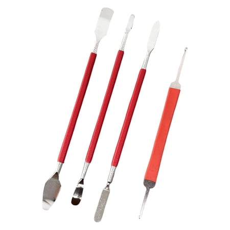 Portable Repair Tool Leveling Durable Hook for Beginner Luthier , Red, 18cm