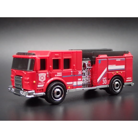 Open Box PIERCE VOLTERRA EV FIRE ENGINE TRUCK 1:64 MB SCALE COLLECTIBLE DIECAST MODEL CAR