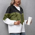 thumbnail image 4 of Women's Jacket Lightweight Bright Color Coat Soft Shell Hooded Raincoat Waterproof for Outdoor Camping Travelling New, 4 of 4