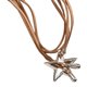 thumbnail image 1 of Heart Star Coral Pendant Necklace for Women Men Unique Double Heart Choker Party Wedding Jewelry Gift for Girls Teen, 1 of 4